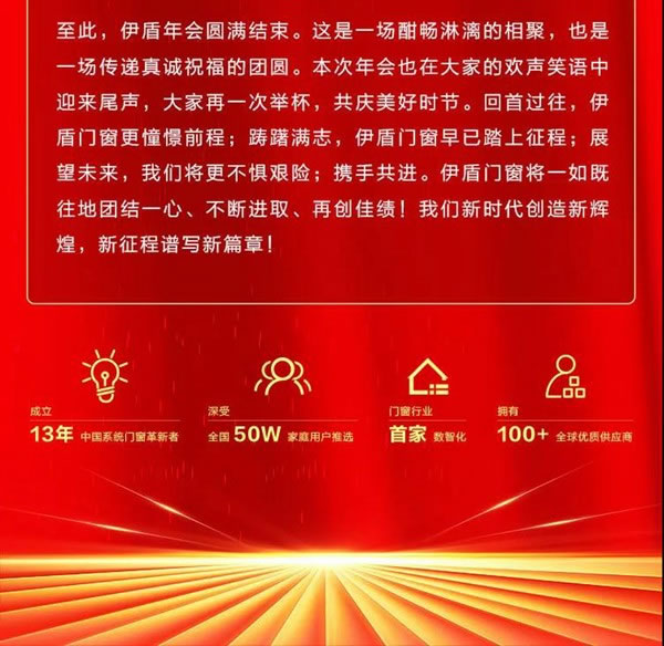 在伊起 创未来|2022伊盾门窗新年年会精彩回顾 感恩有您