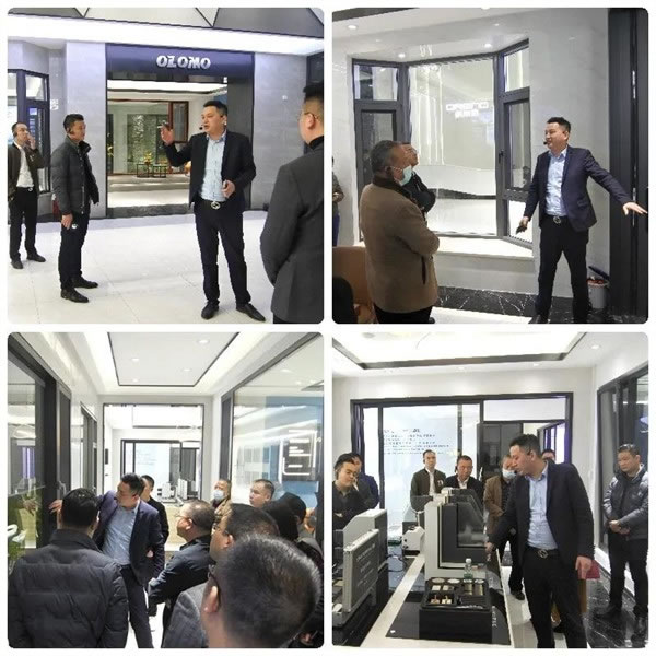 欧莱诺门窗：欢迎佛山江西兴国商会莅临参观访问